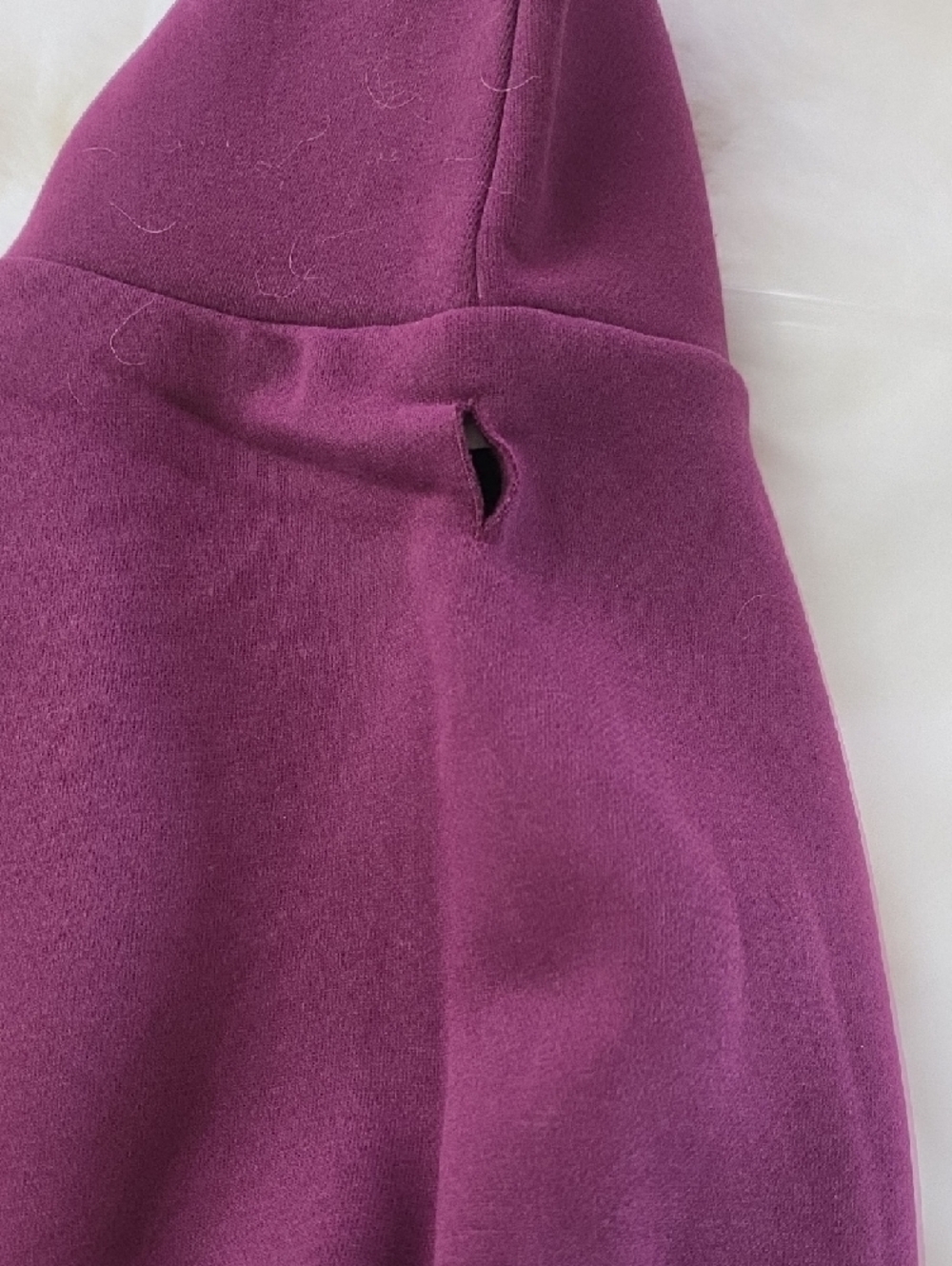 Comfort Clothing 'You Matter Paw Hoodie' Limited Edition in Plum - Picture 6 of 11